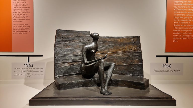 Henry Moore sculpture Gallery one Dudmaston Hall